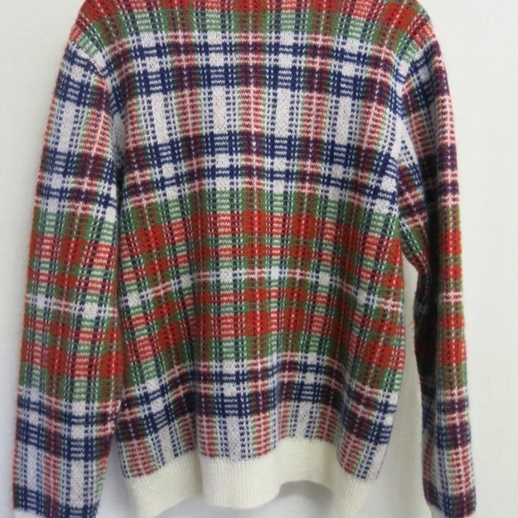 Orvis Women’s Plaid Crewneck Sweater Size Small - Picture 3 of 9